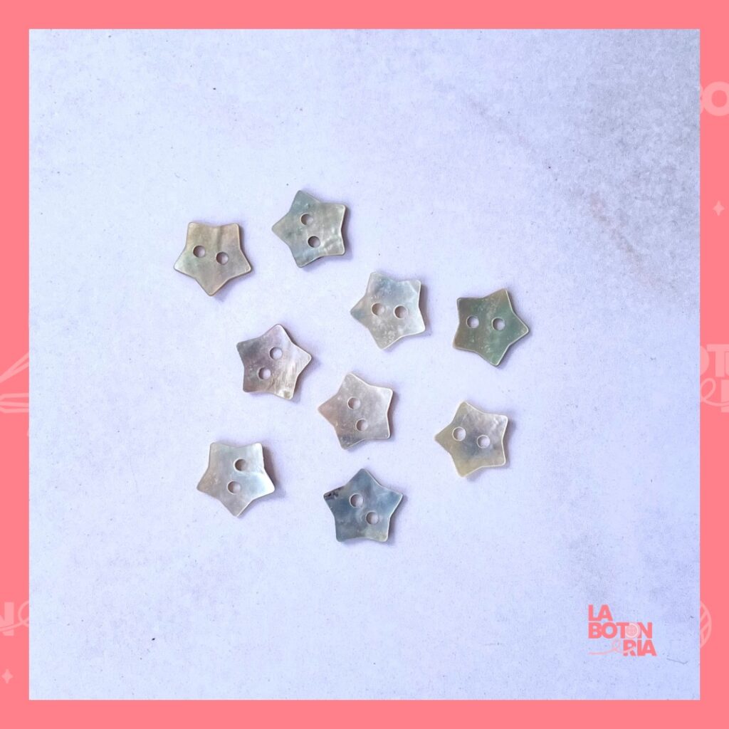 6 Boutons En Nacre Naturelle 20 Mm - Vert Vif - Perles Pour Création DIY